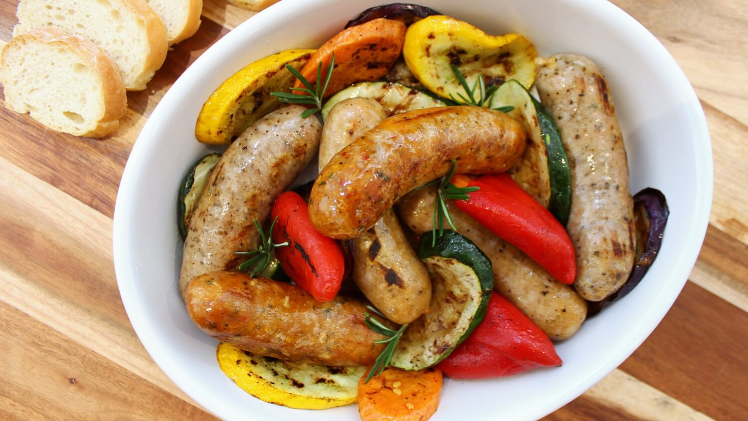 Grilled Pork Sausages TABLEAPP